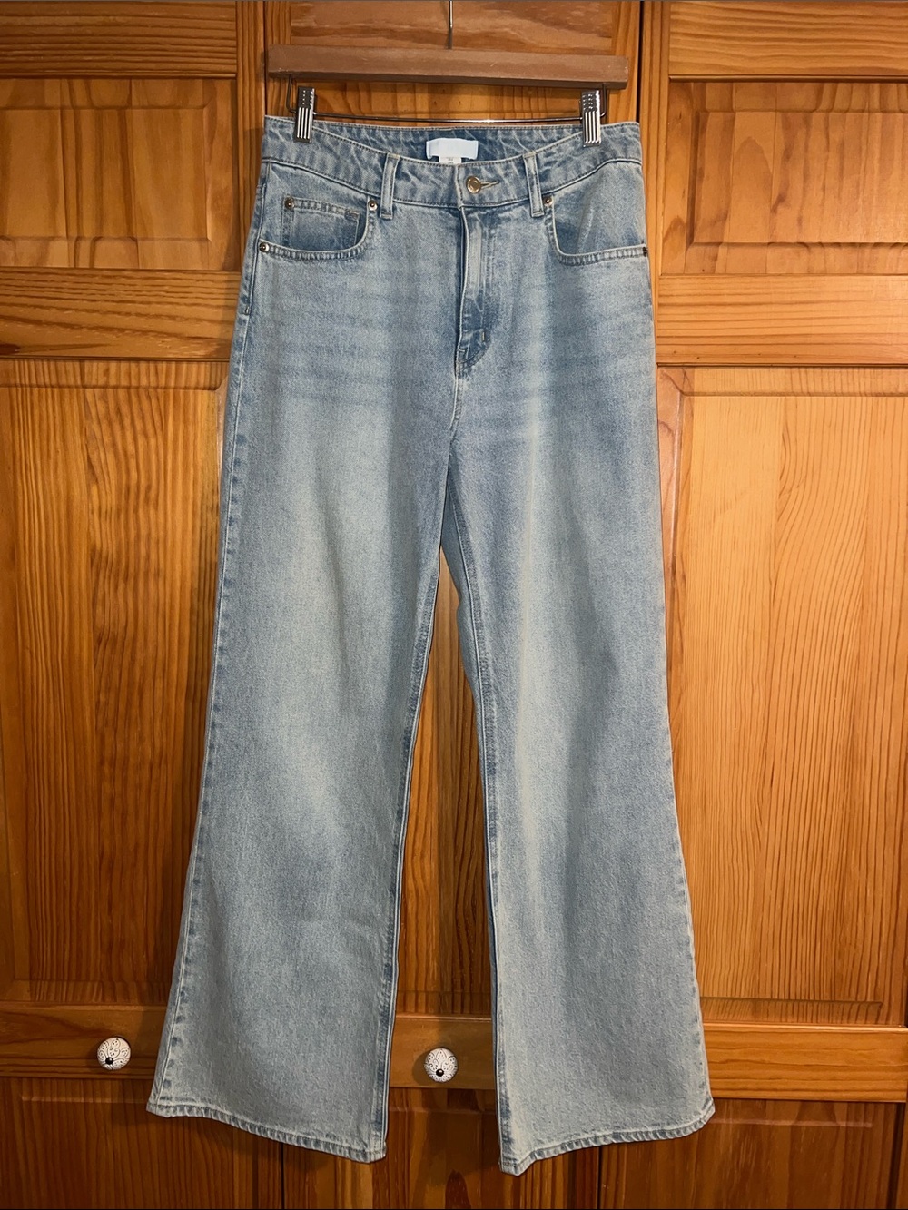Light Wash H&M Women’s Wide Leg Jeans